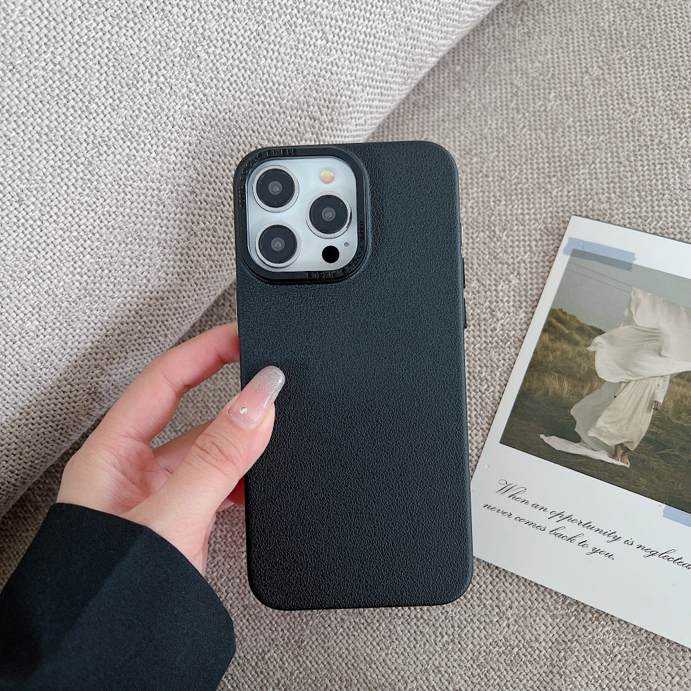 Luxury Leather Design PC (Hard) Phone Case - iPhone 14 Pro Max