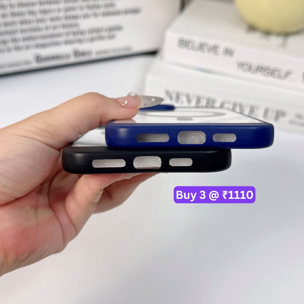 Luxury Transparent Magsafe PC (Hard) Phone Case - iPhone 16 Plus