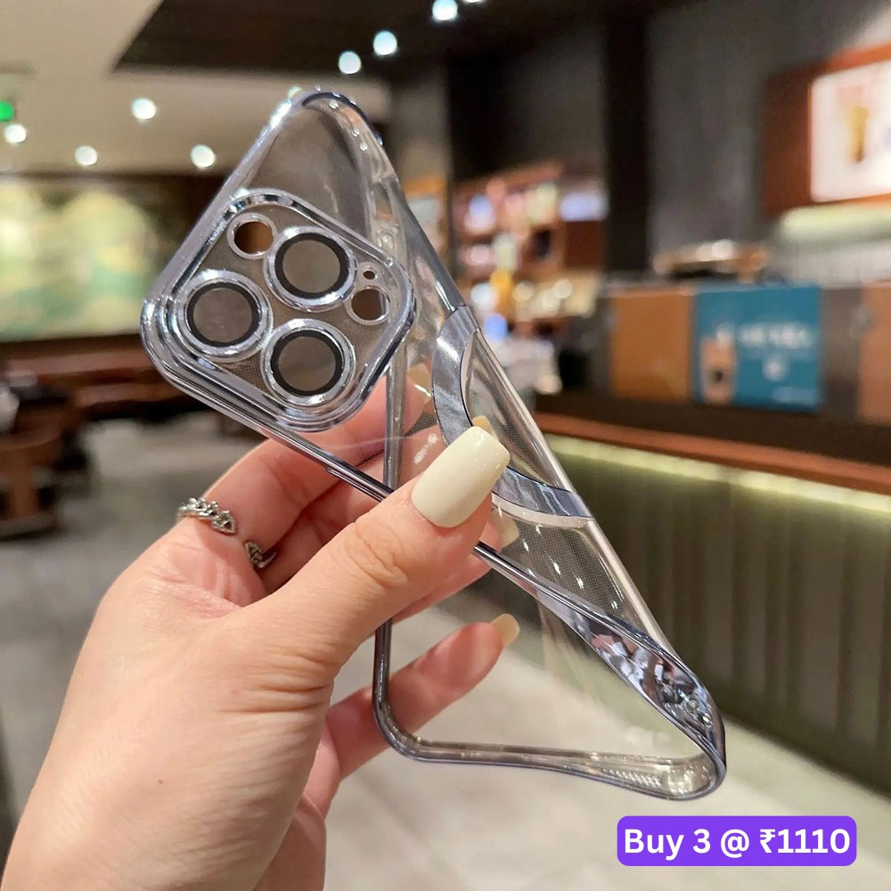 Magsafe Cd Chrome Ring Camera Protection Soft Cover - iPhone 12