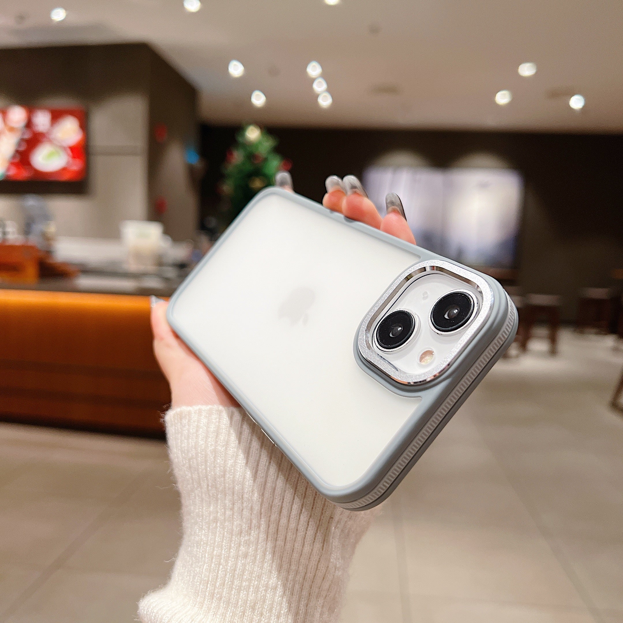 Luxury Matte Translucent Frosted PC (Hard) Cover - iPhone 15 Pro Max