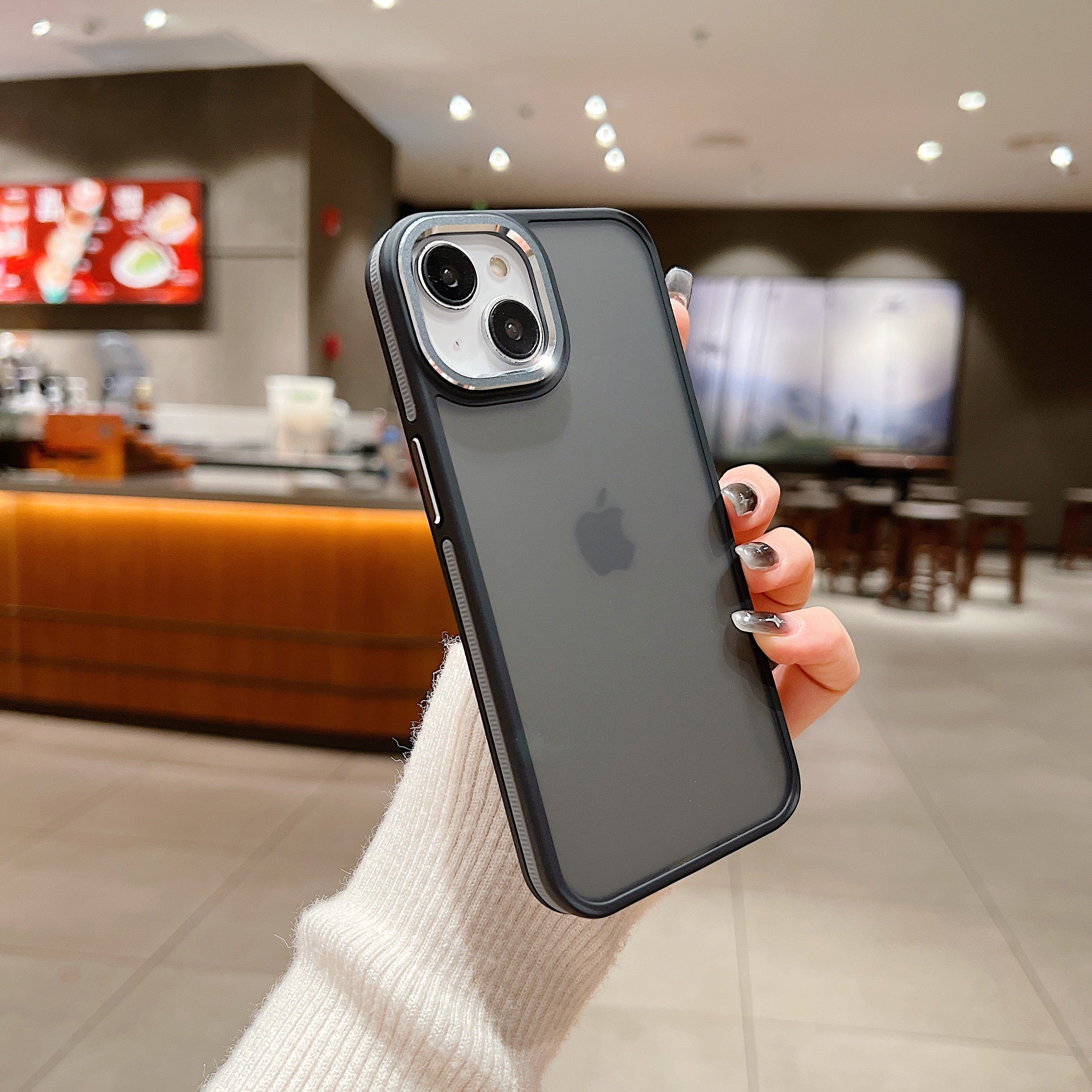 Luxury Matte Translucent Frosted PC (Hard) Cover- iPhone 14 Pro Max