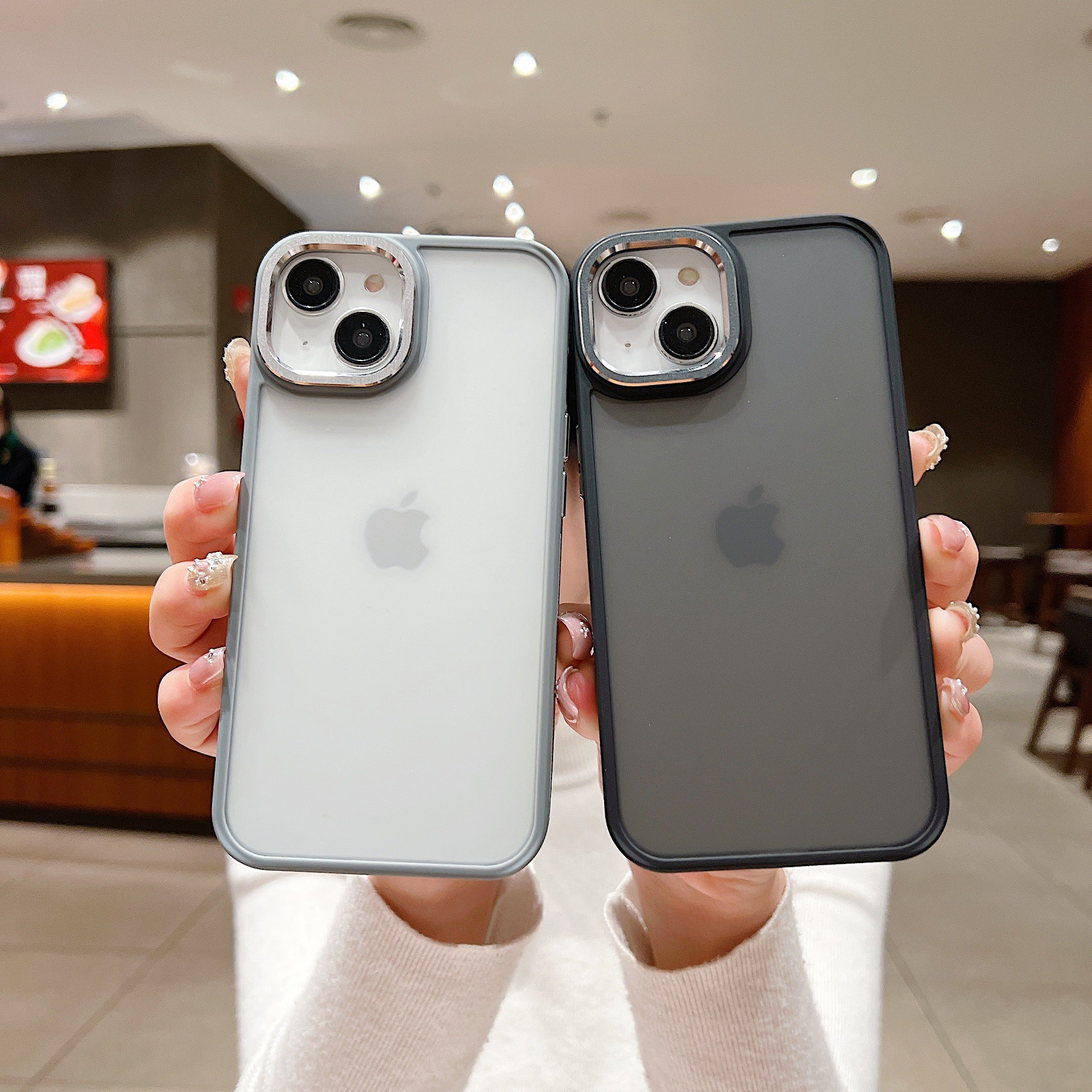 Luxury Matte Translucent Frosted PC (Hard) Cover - iPhone 15 Pro Max