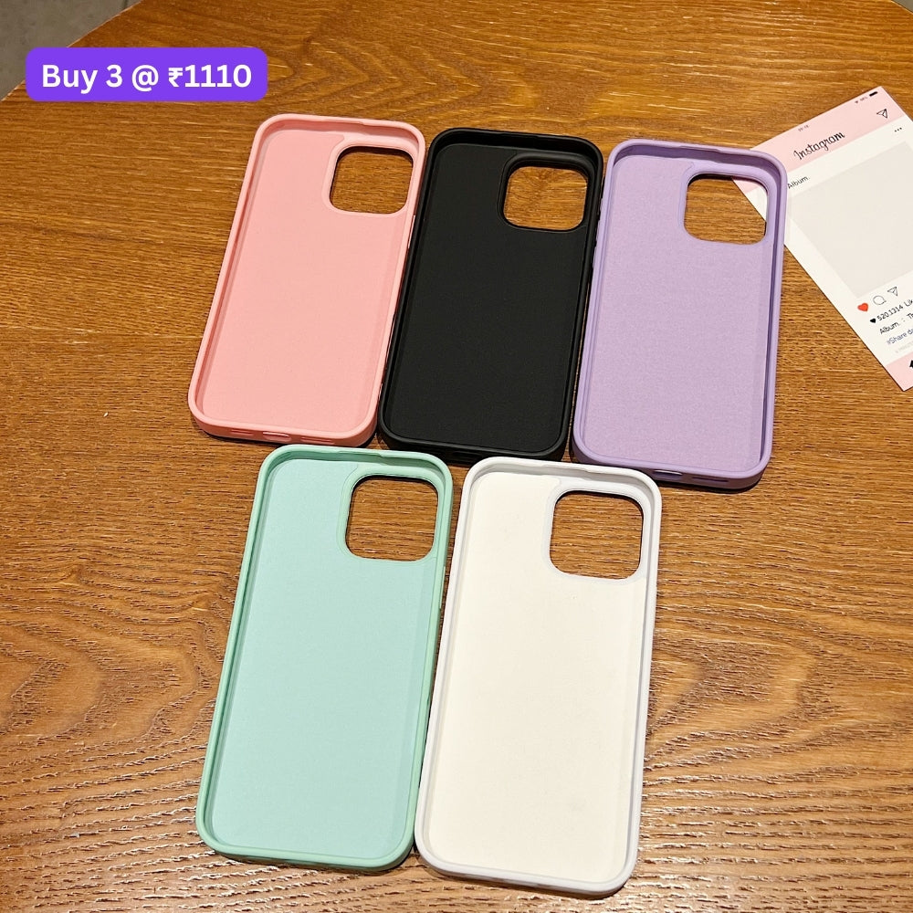 Miniature Rose Glitter Flower PC (Hard) Phone Case - iPhone 16