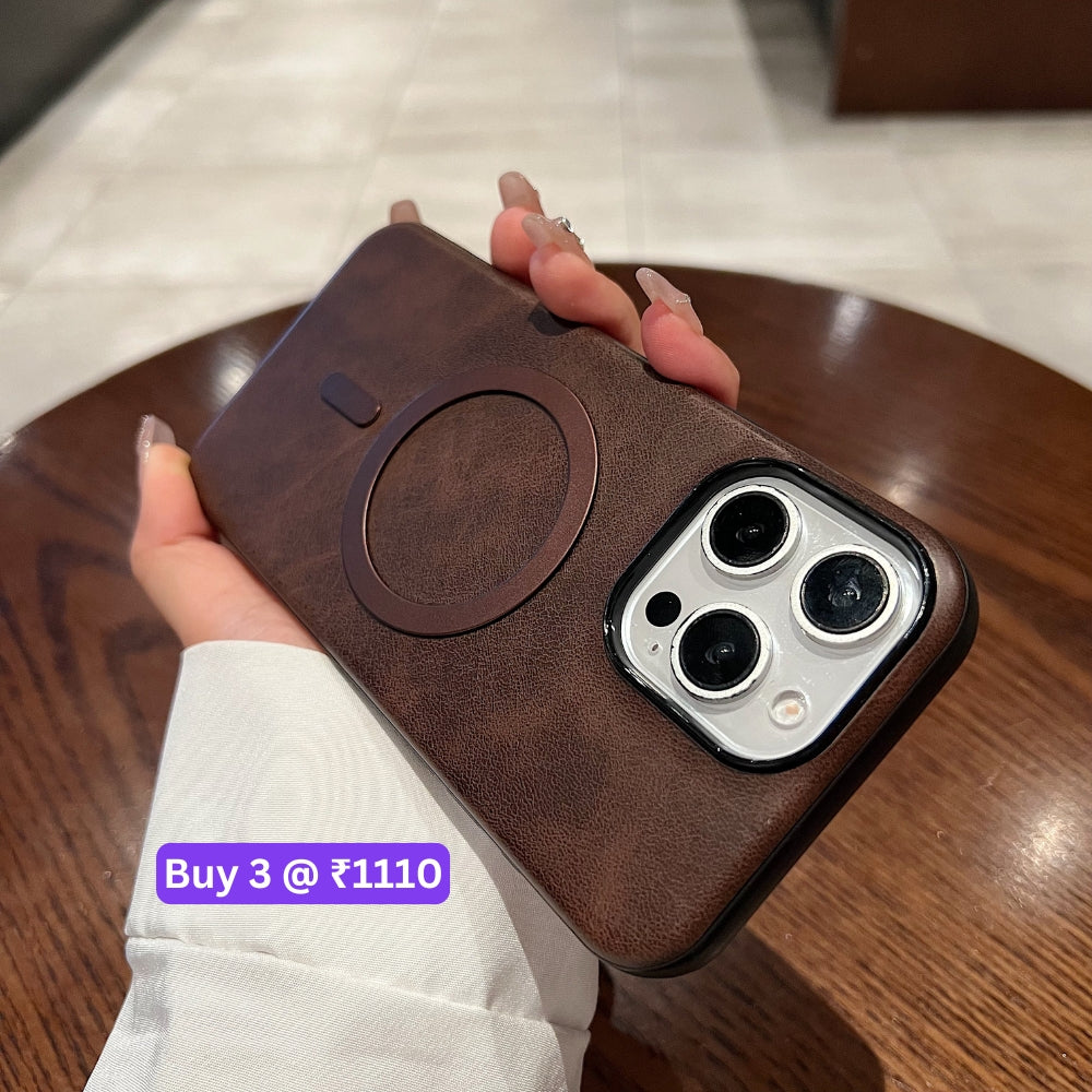 PU Leather Magnetic Charger Phone Case - OnePlus Nord CE 4