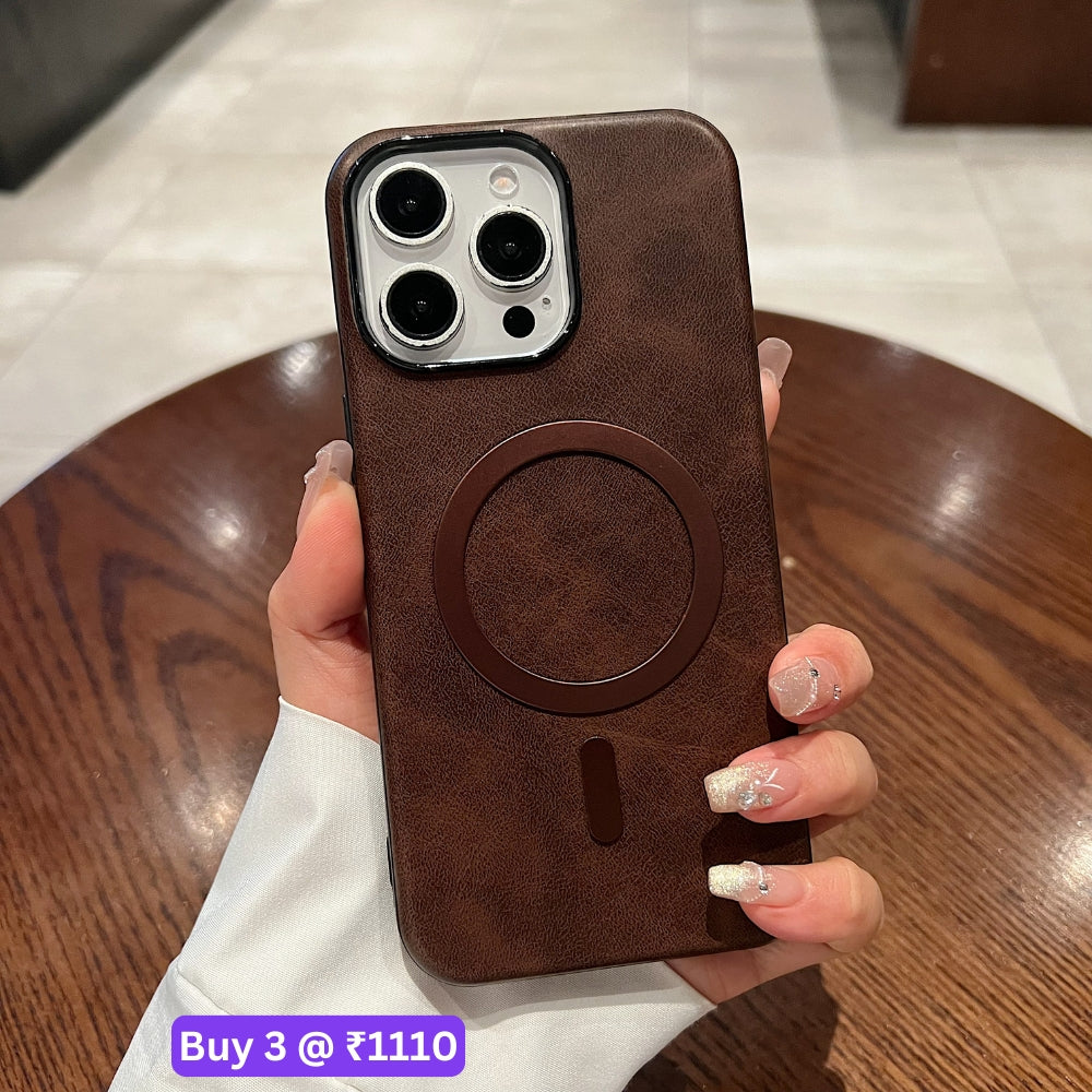 PU Leather Magnetic Charger Phone Case - OnePlus Nord CE 4 Lite