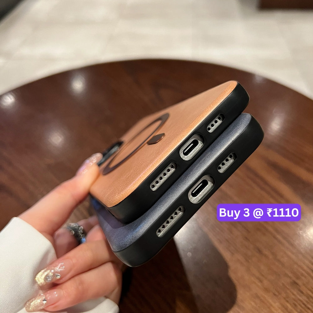 PU Leather Magnetic Charger Phone Case - OnePlus Nord CE 4 Lite