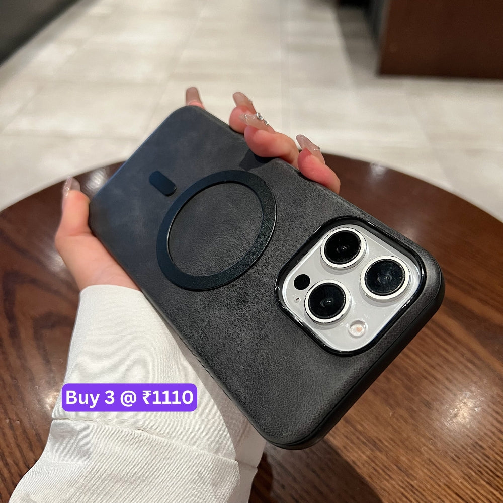 PU Leather Magnetic Charger Phone Case - OnePlus Nord CE 4