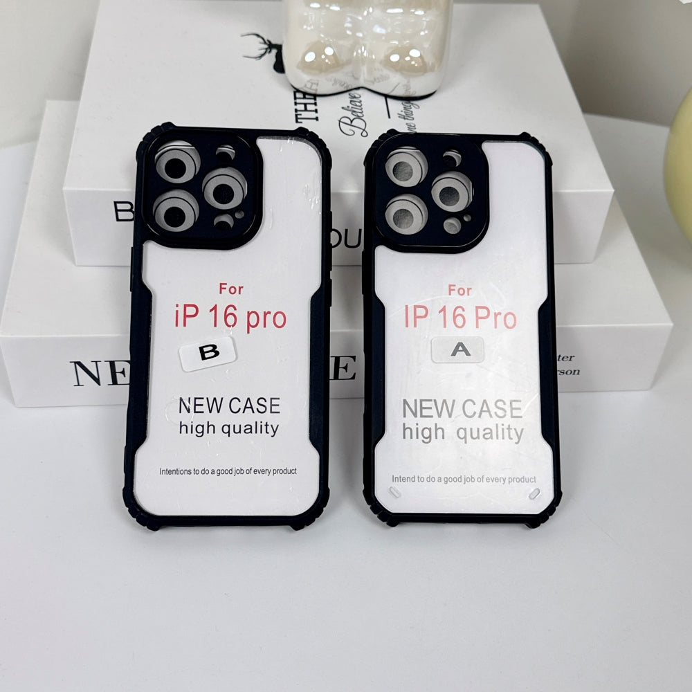 Shockproof Bumper Transparent Phone Case - Oppo Reno 12 (5G)