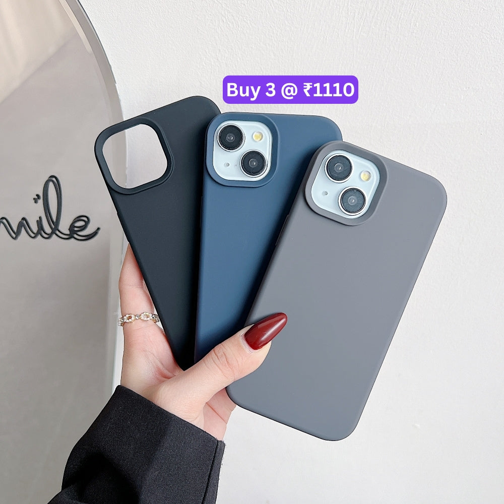 Silicone Screen Protection TPU (Soft) Phone Case - iPhone 16 Plus