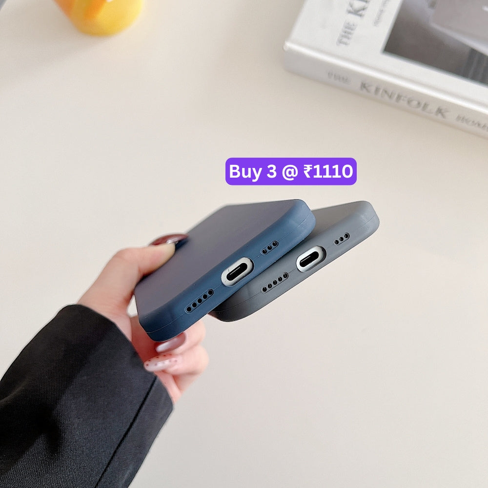 Silicone Screen Protection TPU (Soft) Phone Case - iPhone 16 Plus