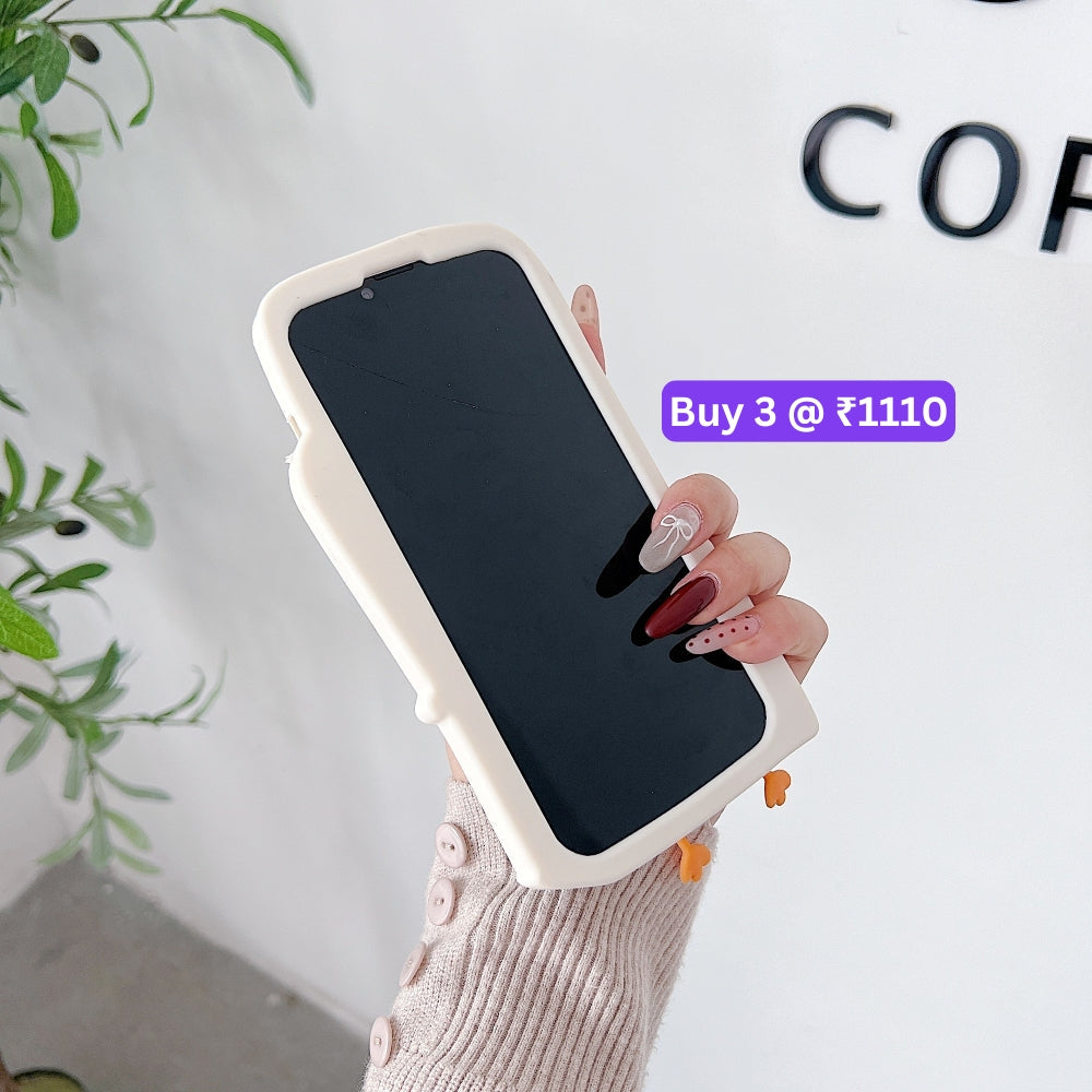 Soft Silicone Ducklings Phone Case - iPhone 15 Pro Max