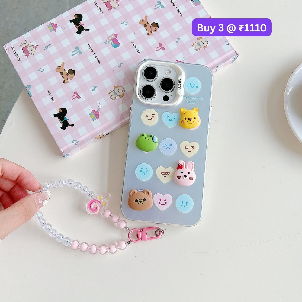 Toy PC (Hard) Printed Phone Case with Bracelet | Mobile Cover - Samsung S23 Ultra