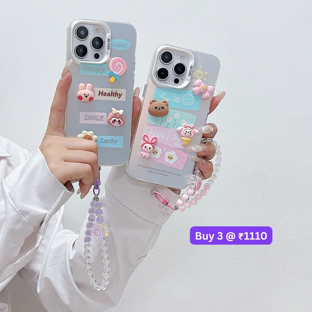 Toy PC (Hard) Printed Phone Case with Bracelet | Mobile Cover - Samsung S23 Ultra