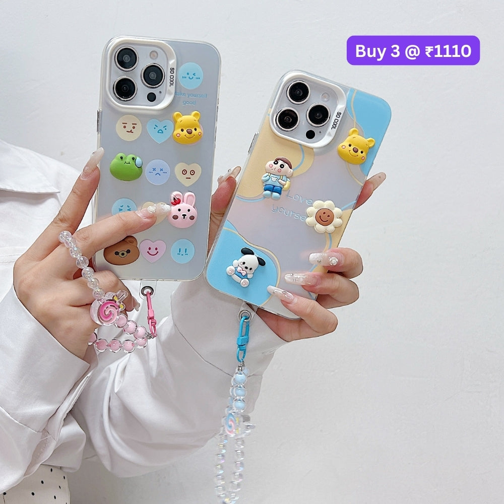 Toy PC (Hard) Printed Phone Case with Bracelet | Mobile Cover - Samsung S23 Ultra