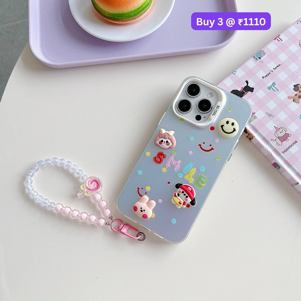 Toy PC (Hard) Printed Phone Case with Bracelet | Mobile Cover - Samsung S23 Ultra
