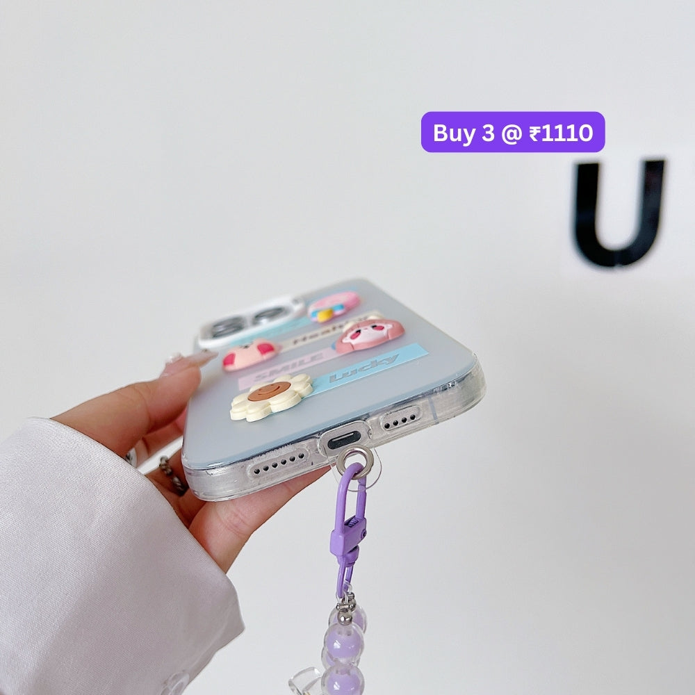 Toy PC (Hard) Printed Phone Case with Bracelet | Mobile Cover - Samsung S23 Ultra
