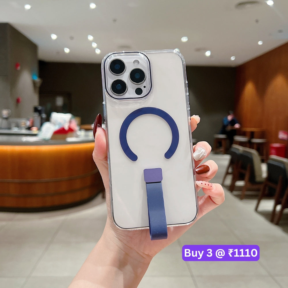 Transparent PC (Hard) Color Wireless Charging Phone Case - iPhone 16 Plus