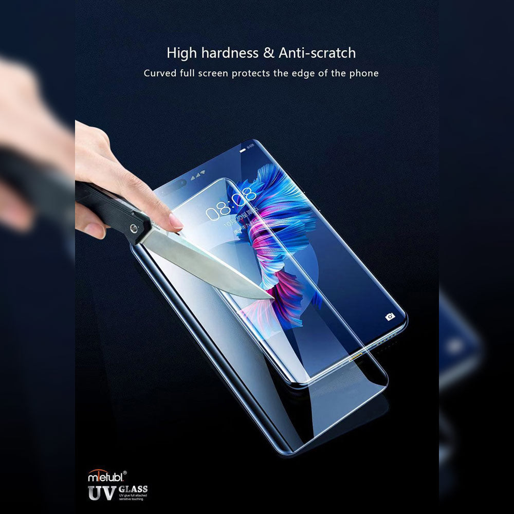 UV Curved Tempered Glass | Screen Guard With UV Light Phone Screen Protector - OnePlus 9 Pro