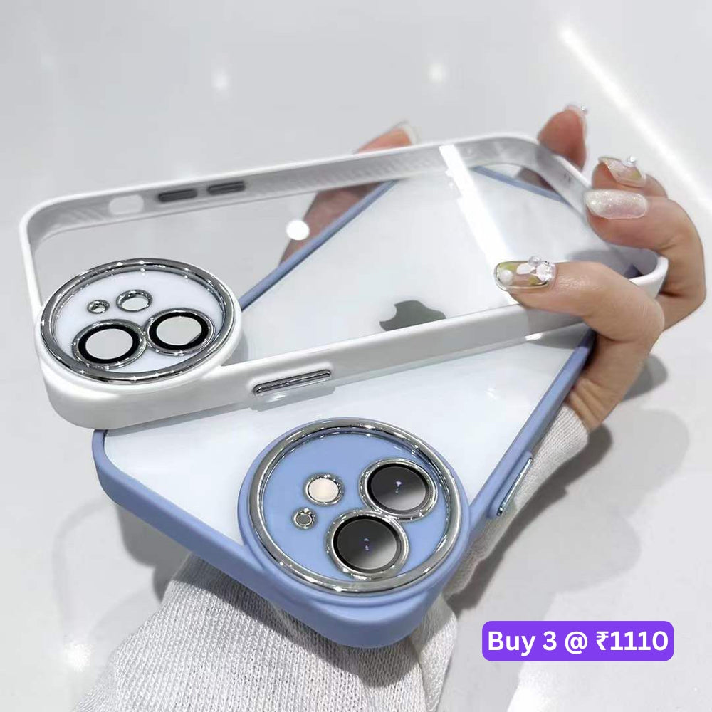 Unique Design Round Camera Protection Cover - iPhone 12