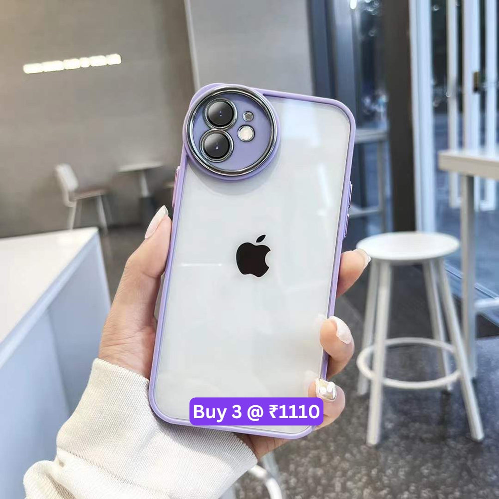 Unique Design Round Camera Protection Cover - iPhone 12