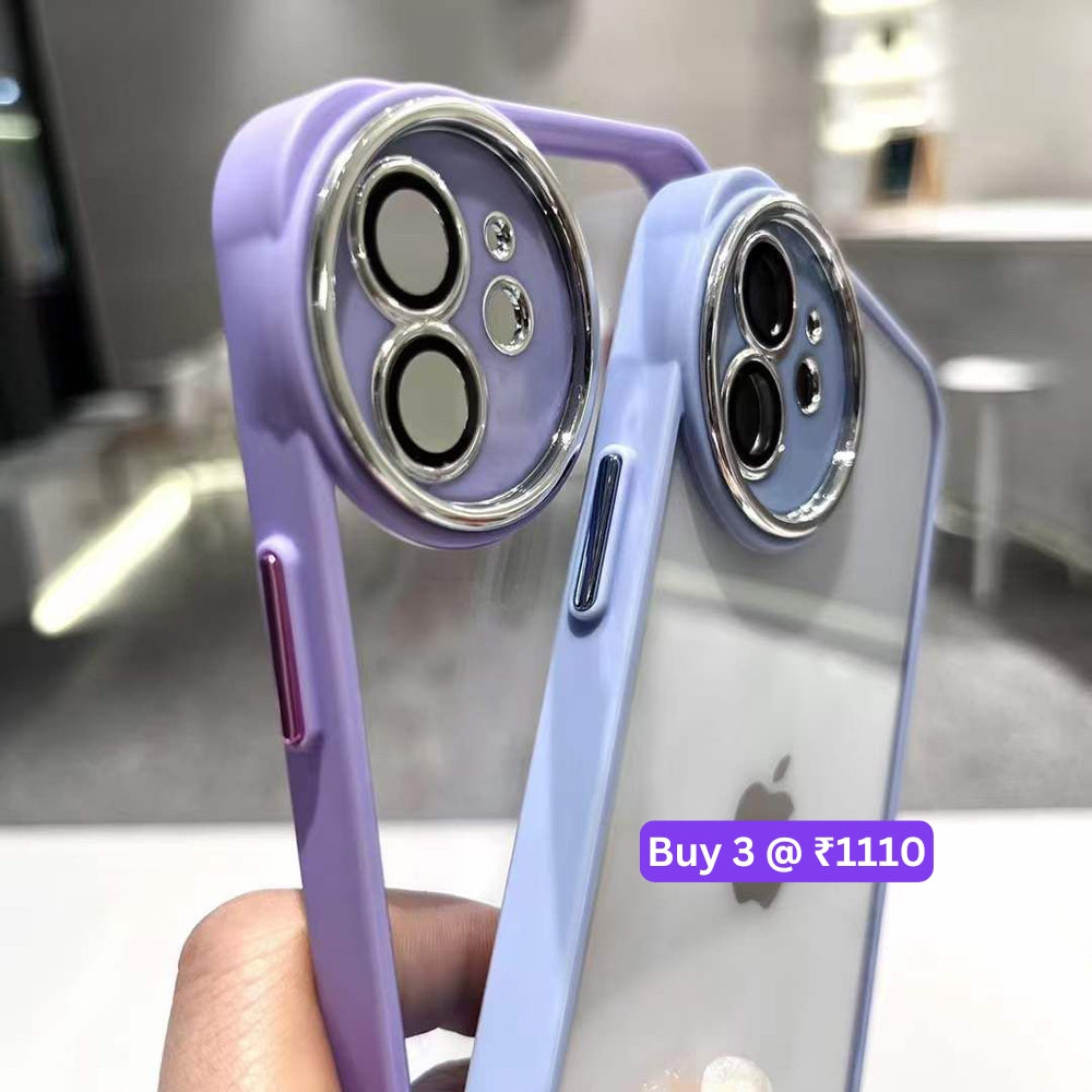 Unique Design Round Camera Protection Cover - iPhone 12