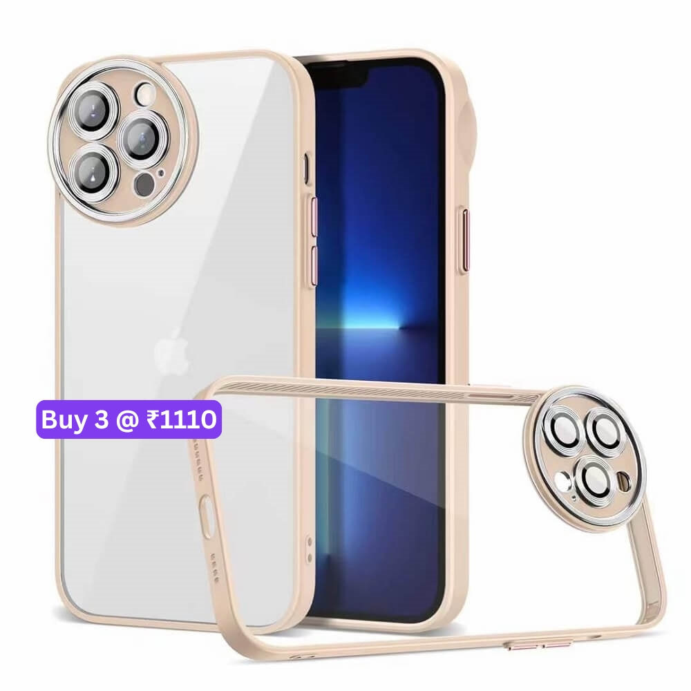 Unique Design Round Camera Protection Cover - iPhone 12