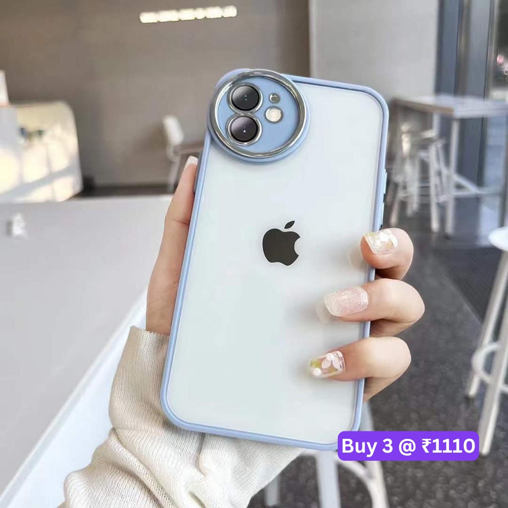 Unique Design Round Camera Protection Cover - iPhone 12