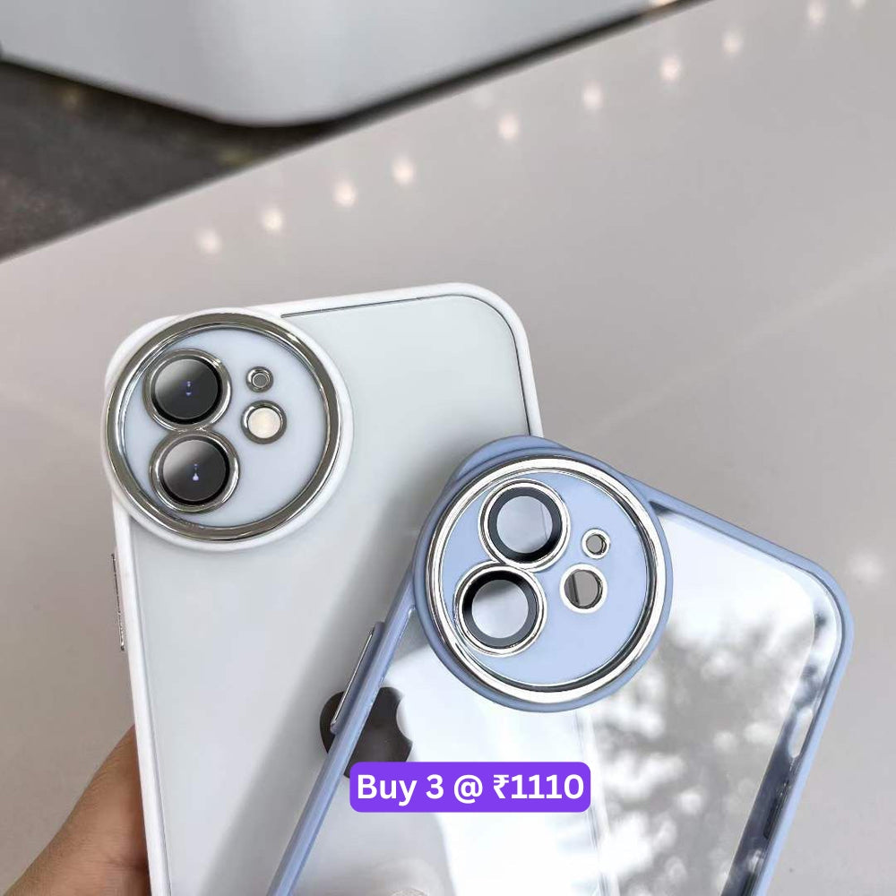 Unique Design Round Camera Protection Cover - iPhone 12