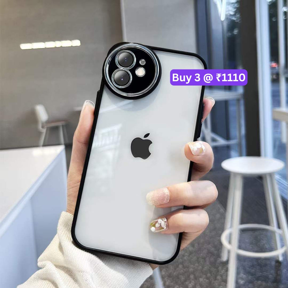 Unique Design Round Camera Protection Cover - iPhone 12