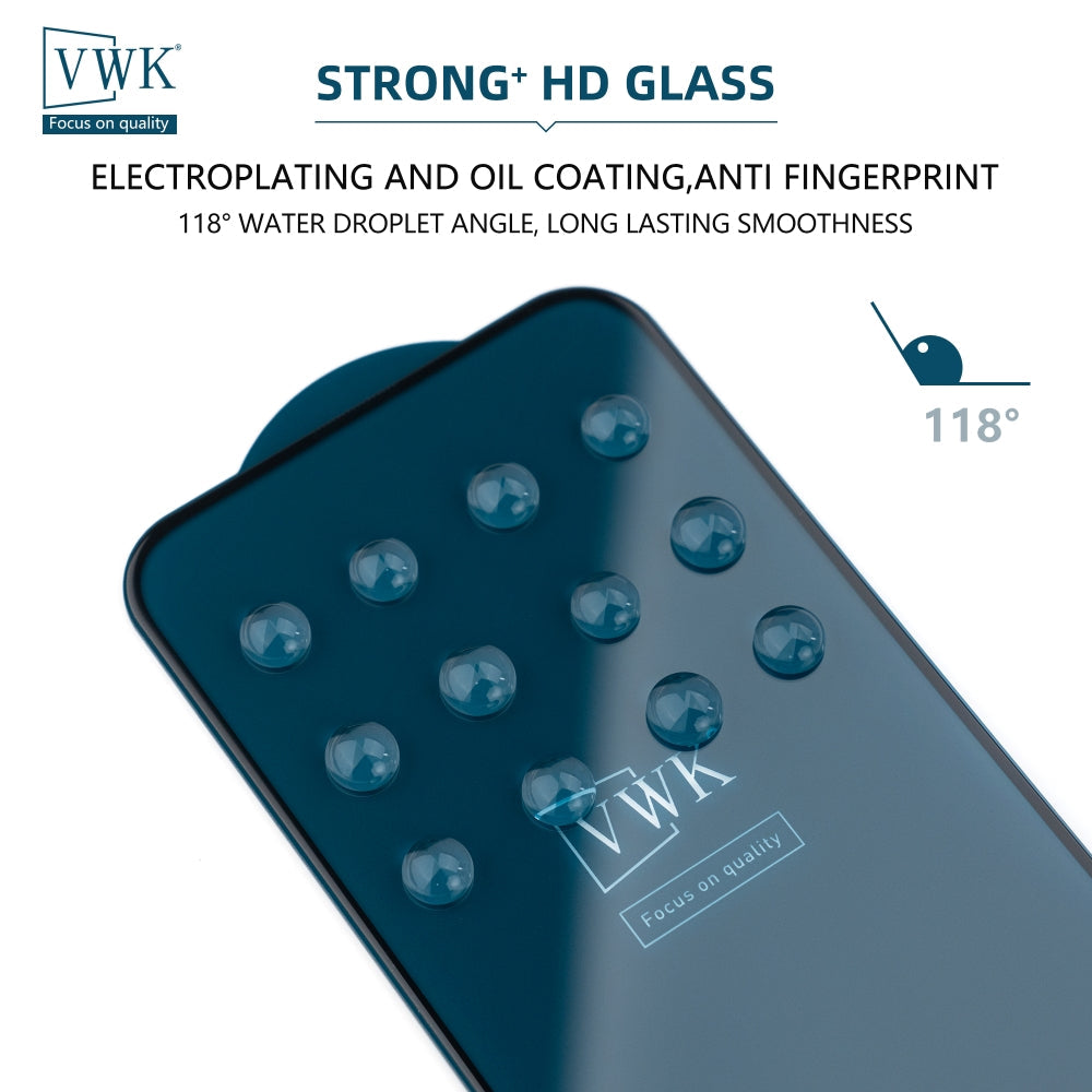 HD Tempered Glass | Screen Protector | Edge To Edge Coverage With Easy Installation Kit for Smartphone