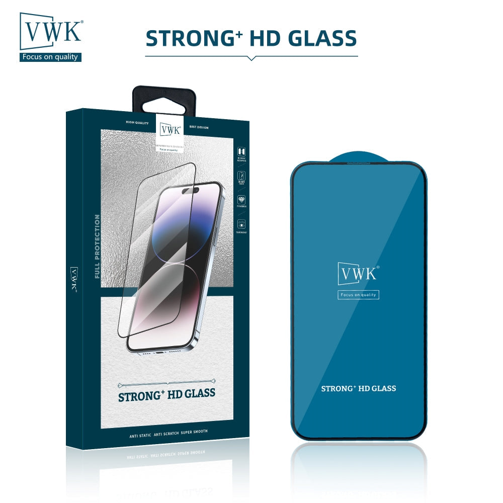 HD Tempered Glass | Screen Protector | Edge To Edge Coverage With Easy Installation Kit for Smartphone