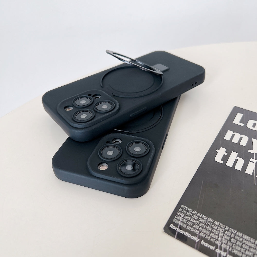 Wireless Charging Kickstand Phone Case - iPhone 14 Plus