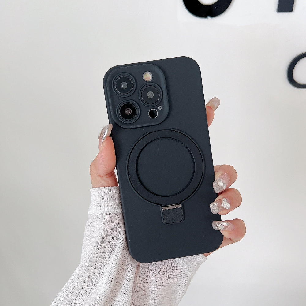 Wireless Charging Kickstand Phone Case - iPhone 14 Plus