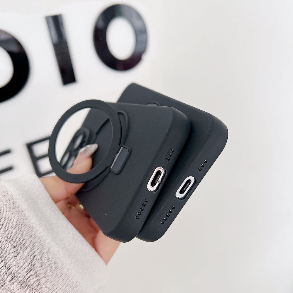 Wireless Charging Kickstand Phone Case - iPhone 14 Plus