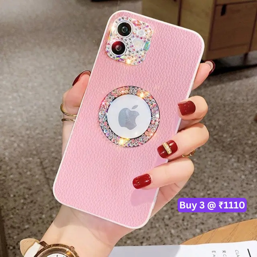Women Diamond Camera Lens Protection Cover - iPhone 12