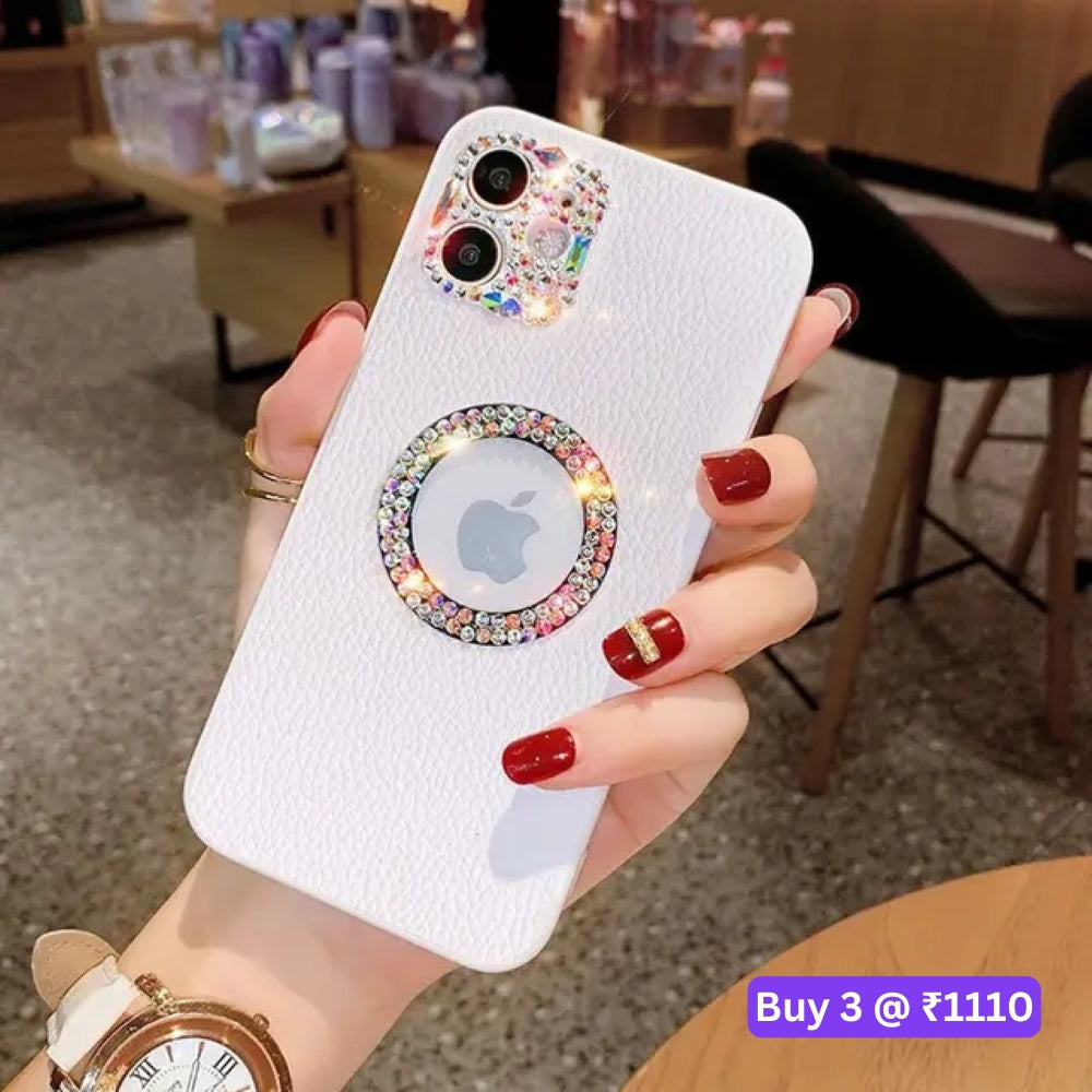 Women Diamond Camera Lens Protection Cover - iPhone 12