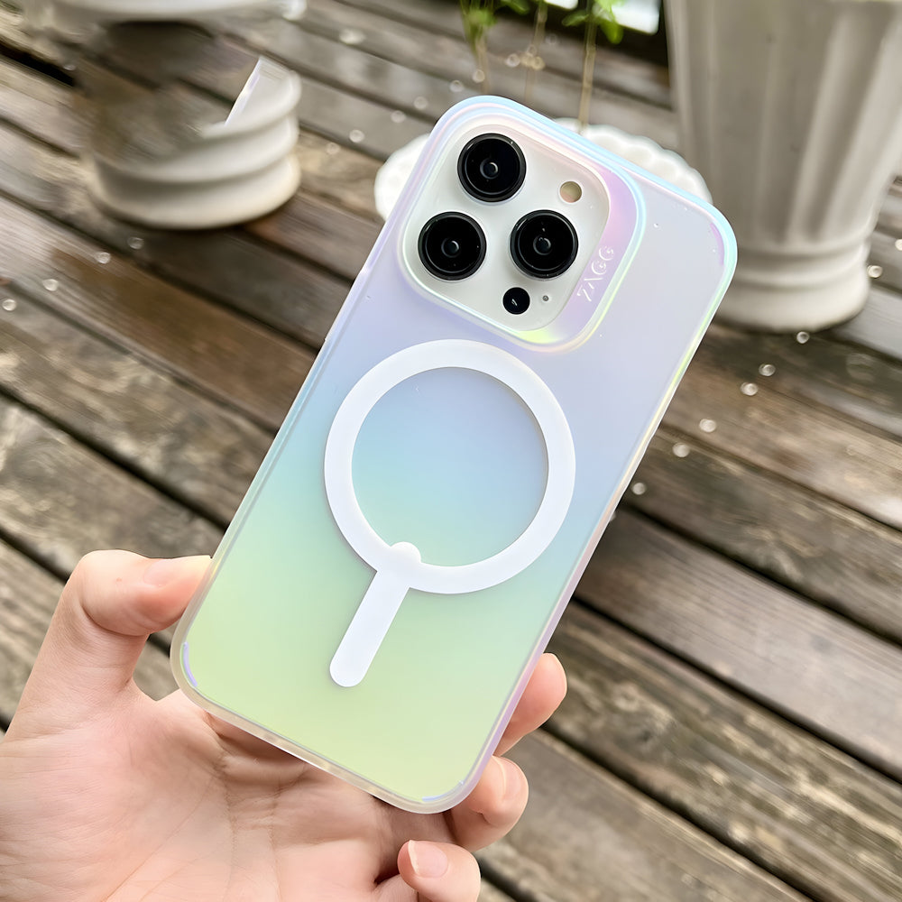 Transparent Magnetic Wireless Charging Anti-fall PC (Hard) Case – iPhone 14 Plus