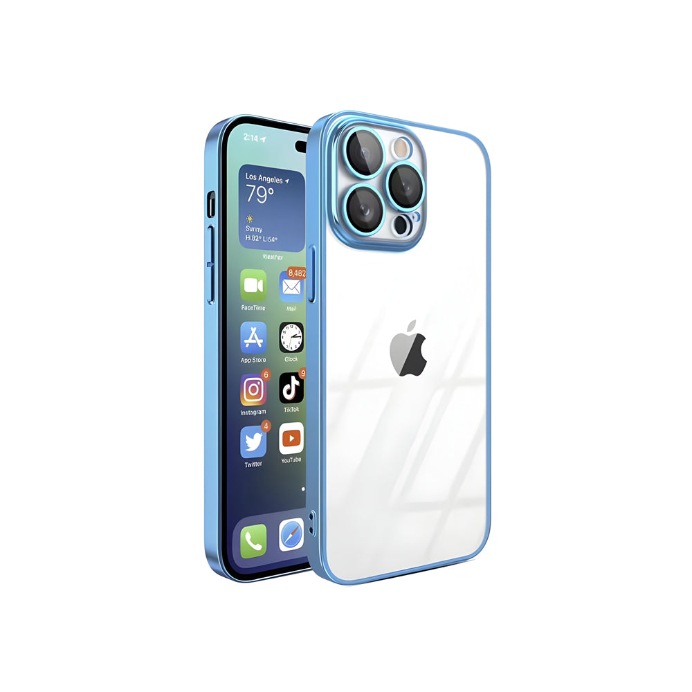 Lens Protective Electroplated PC Cover - iPhone 14 Plus