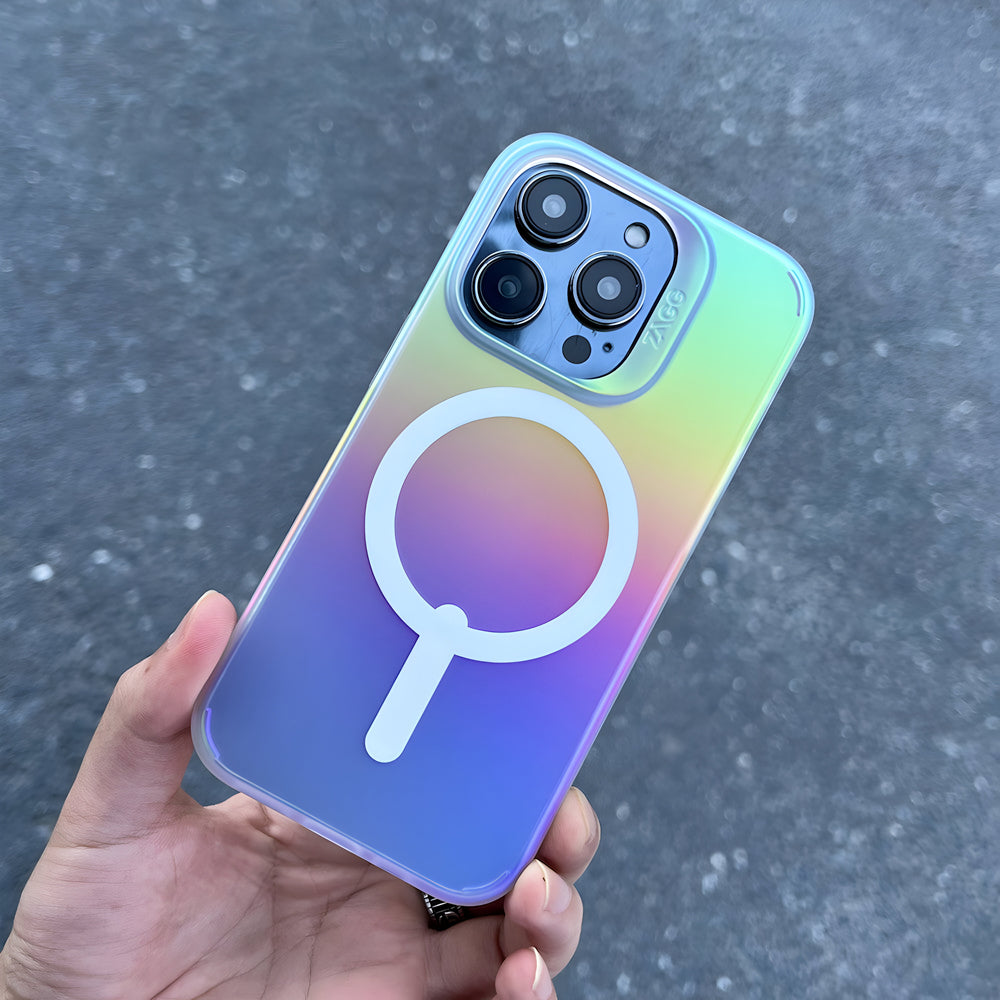 Transparent Magnetic Wireless Charging Anti-fall PC (Hard) Case – iPhone 15 Plus