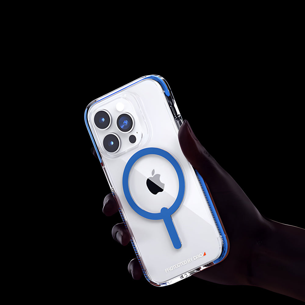 Transparent Magnetic Wireless Charging Anti-fall PC (Hard) Case – iPhone 15 Plus