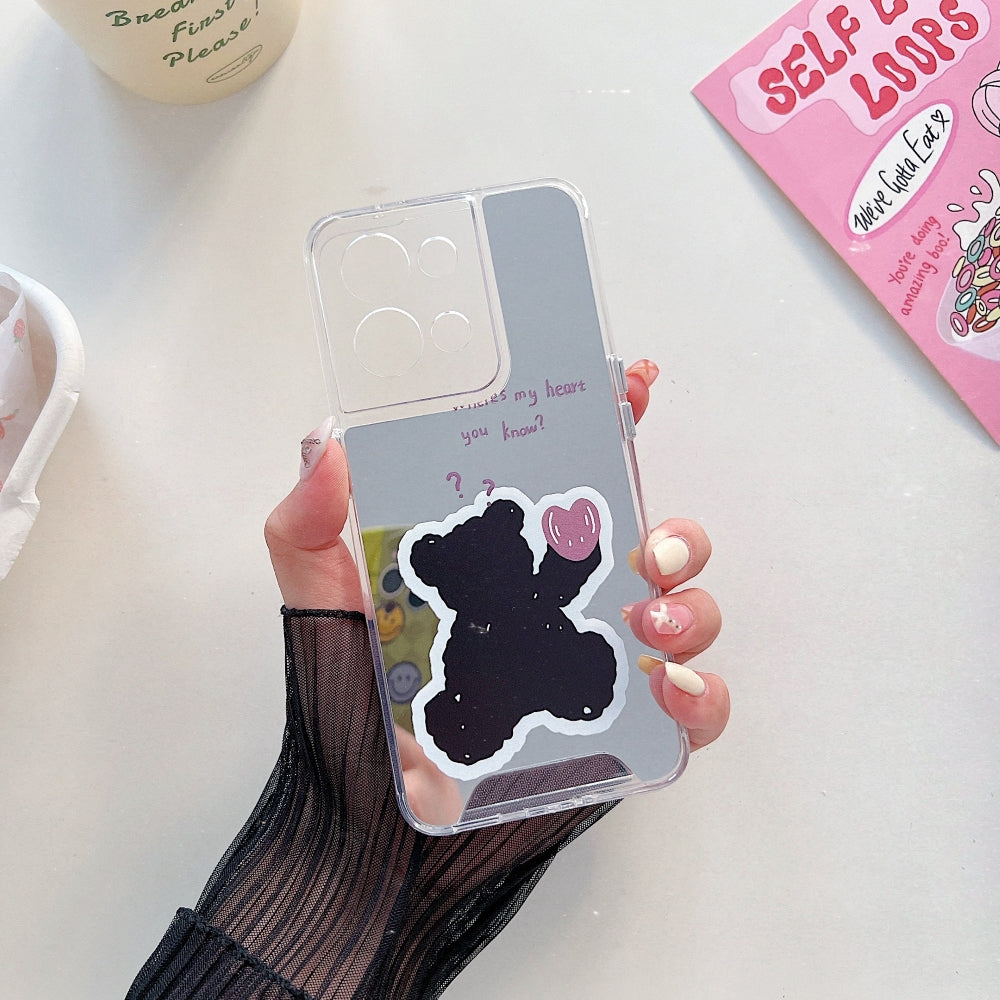 Graphic Mirror Printed TPU(Soft) Phone Case –  Mi 9A