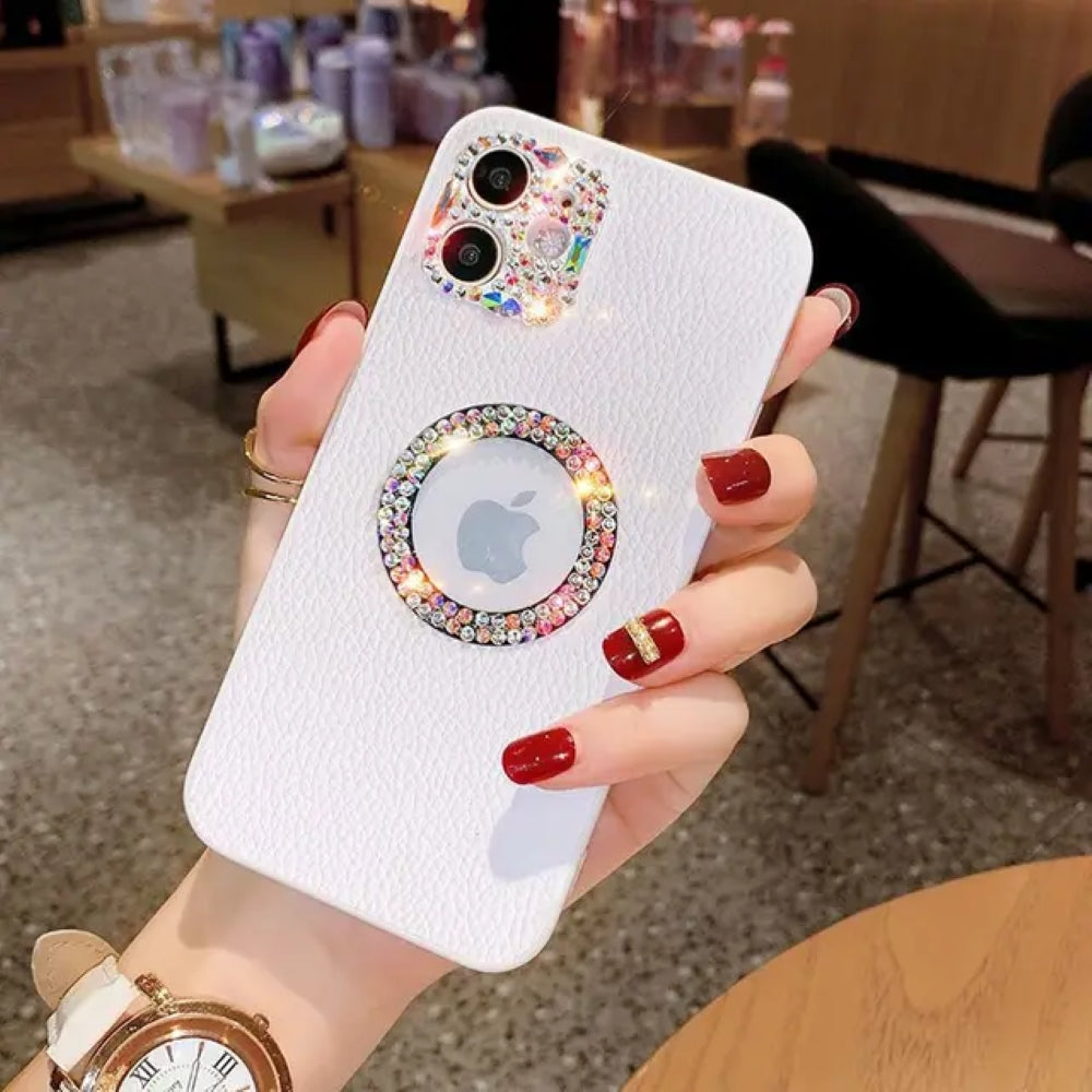 Women Diamond Camera Lens Protection Cover - iPhone 7