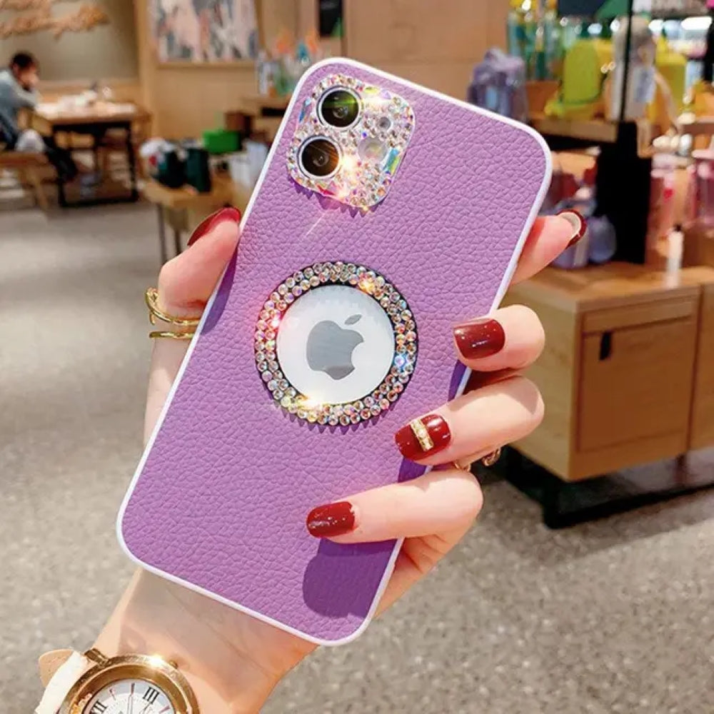 Women Diamond Camera Lens Protection Cover - iPhone XR