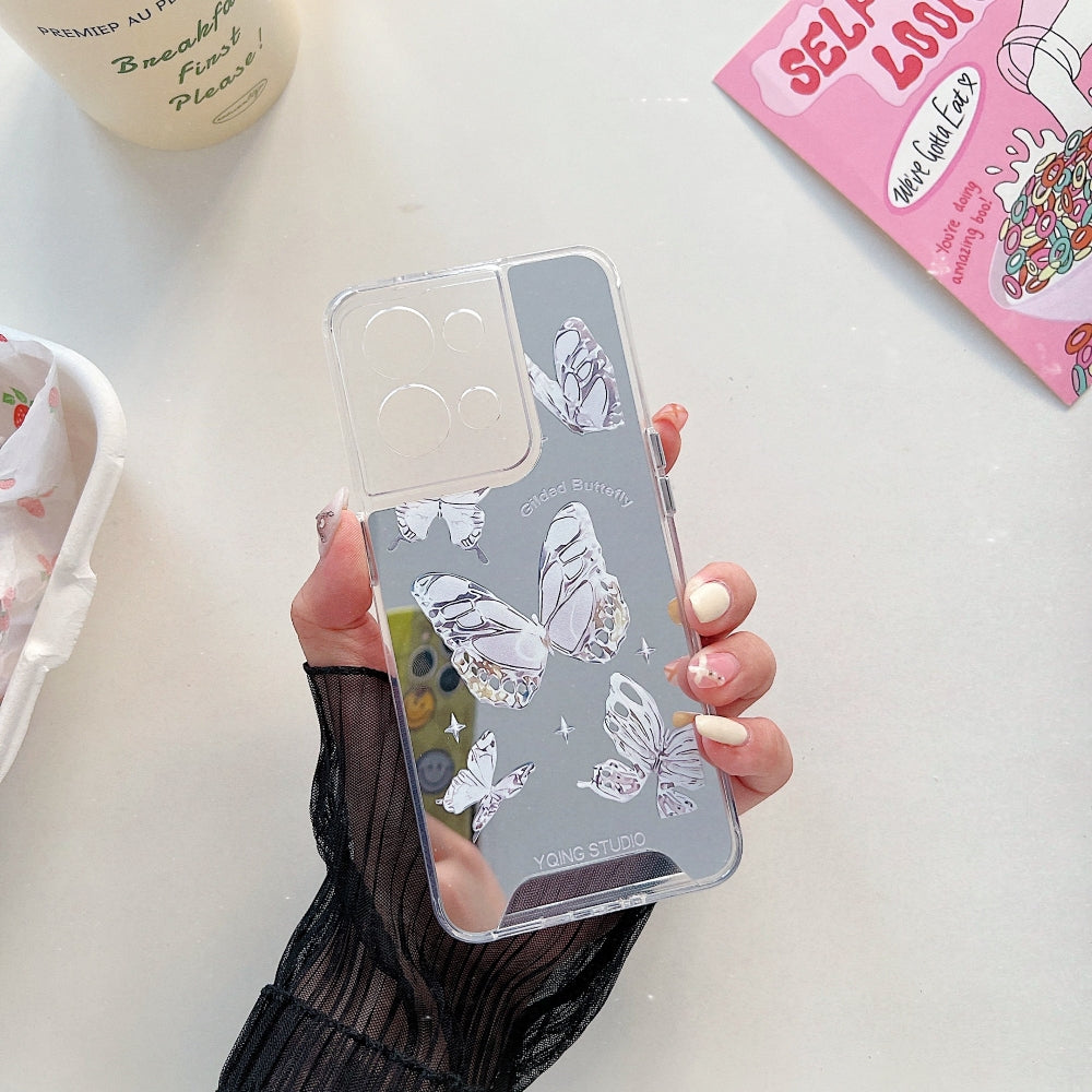 Graphic Mirror Printed TPU(Soft) Phone Case –  Mi Note 12 Pro