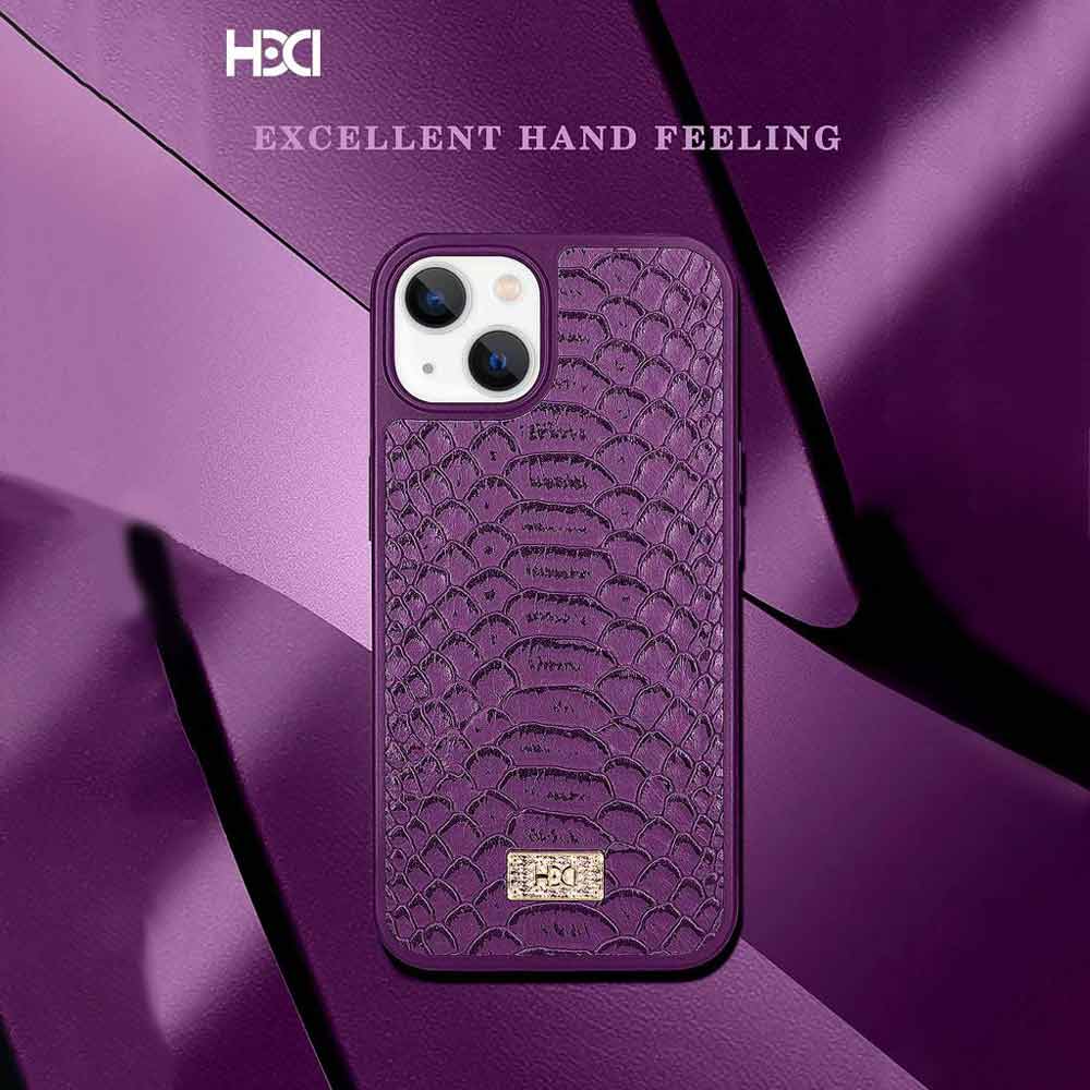 Artificial Alligator 3D Skin Plating Shockproof PU Leather Case - iPhone 12 Pro Max