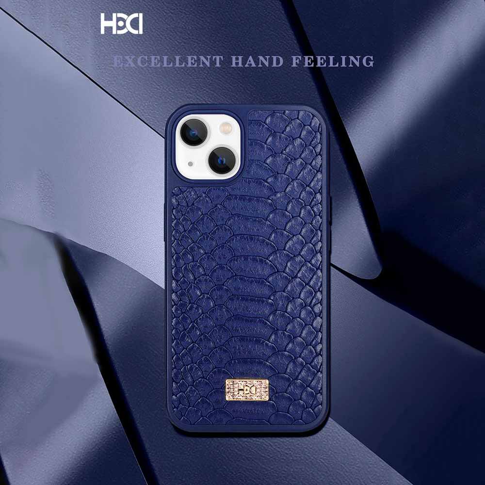 Artificial Alligator 3D Skin Plating Shockproof PU Leather Case - iPhone 12 Pro Max