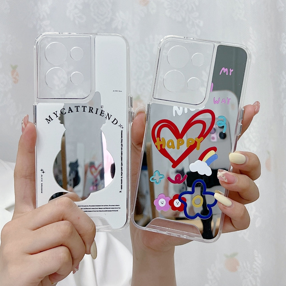 Graphic Mirror Printed TPU(Soft) Phone Case –  Mi 9A