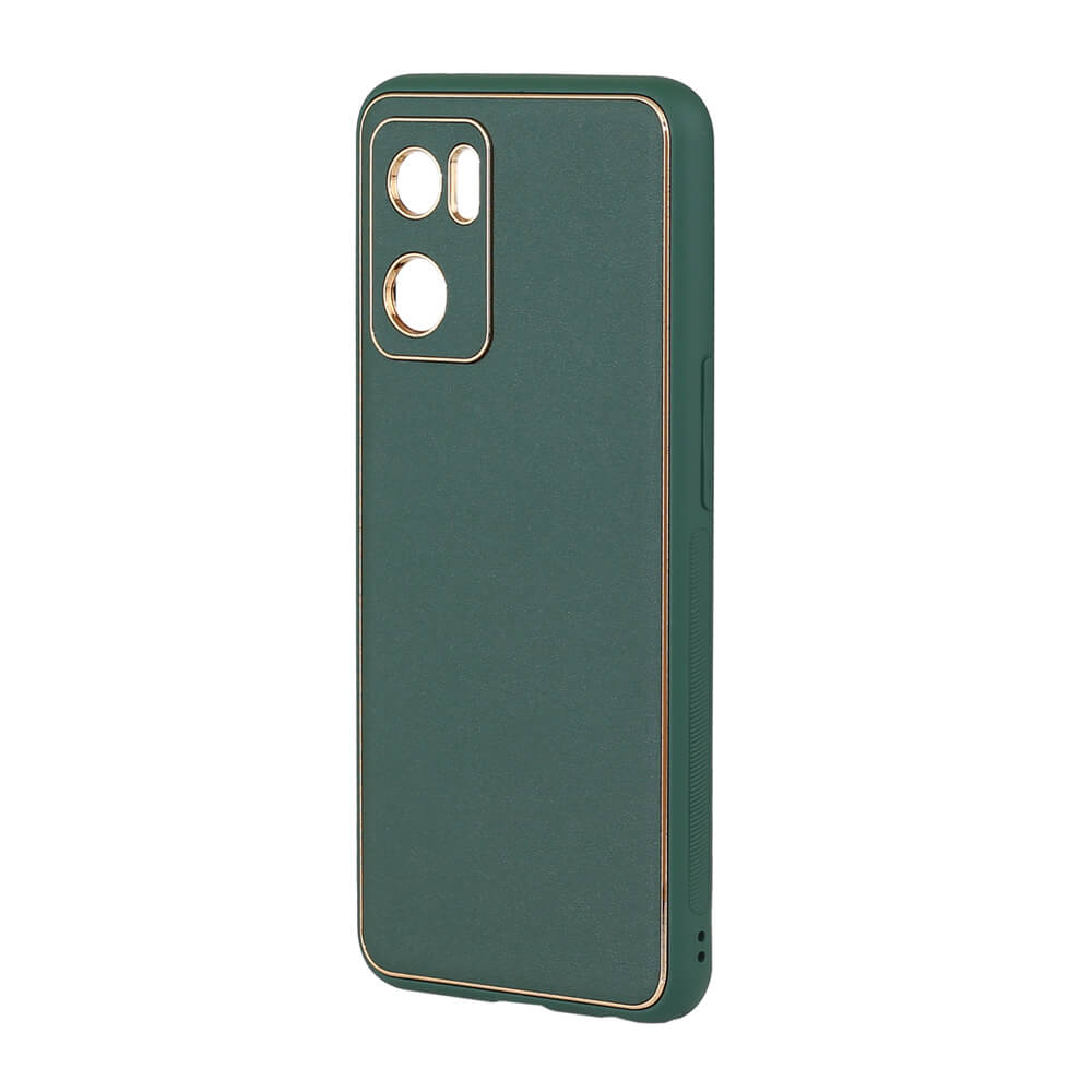 Leather Metal Plating Camera Protection Cover – iPhone 8