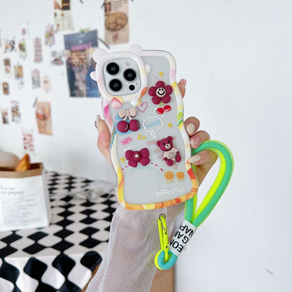 3D Toy With Printed Border Shockproof TPU(Soft) Case –  Vivo Y93