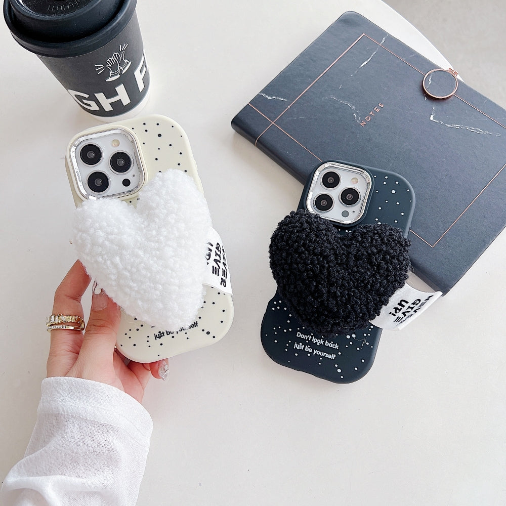 3D Love Warm Winter Phone Case - iPhone 15 Plus